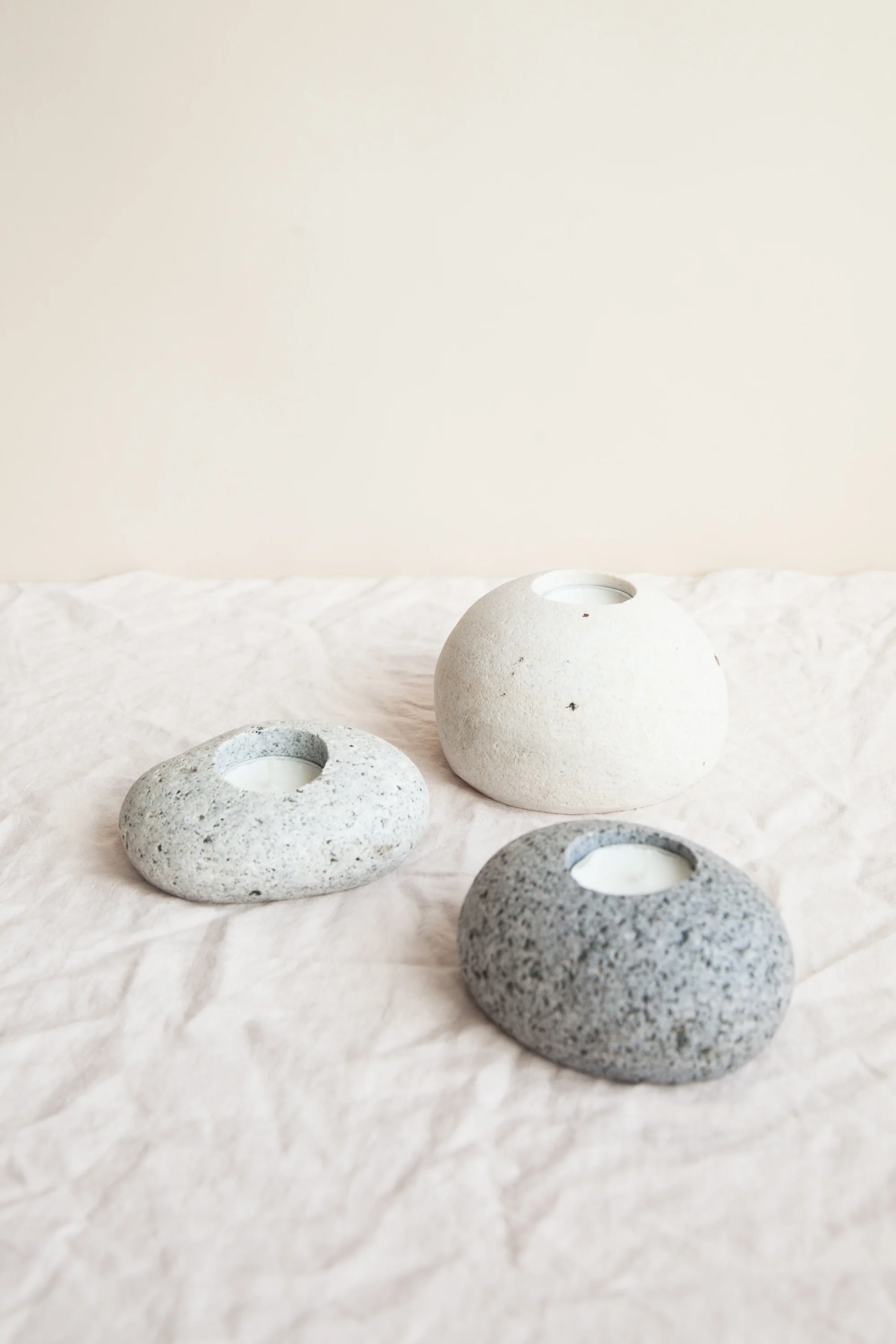 Beach Stone Tea Light - Image 4