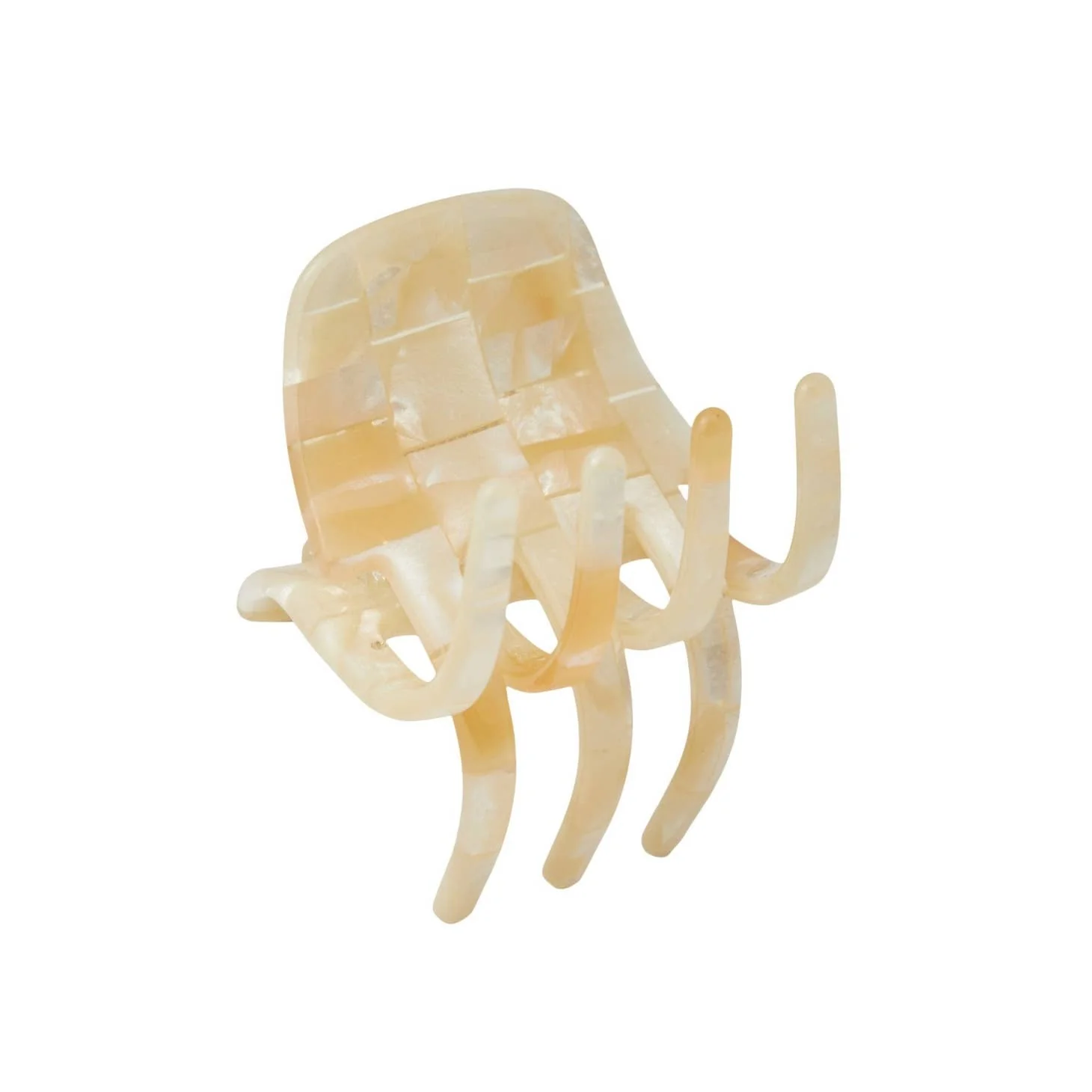 Checkered Sea Shell Hair Clip - Image 7