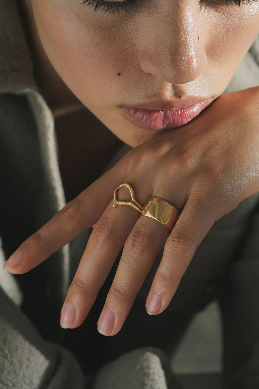 Cigar Band - Gold Vermeil - Image 3