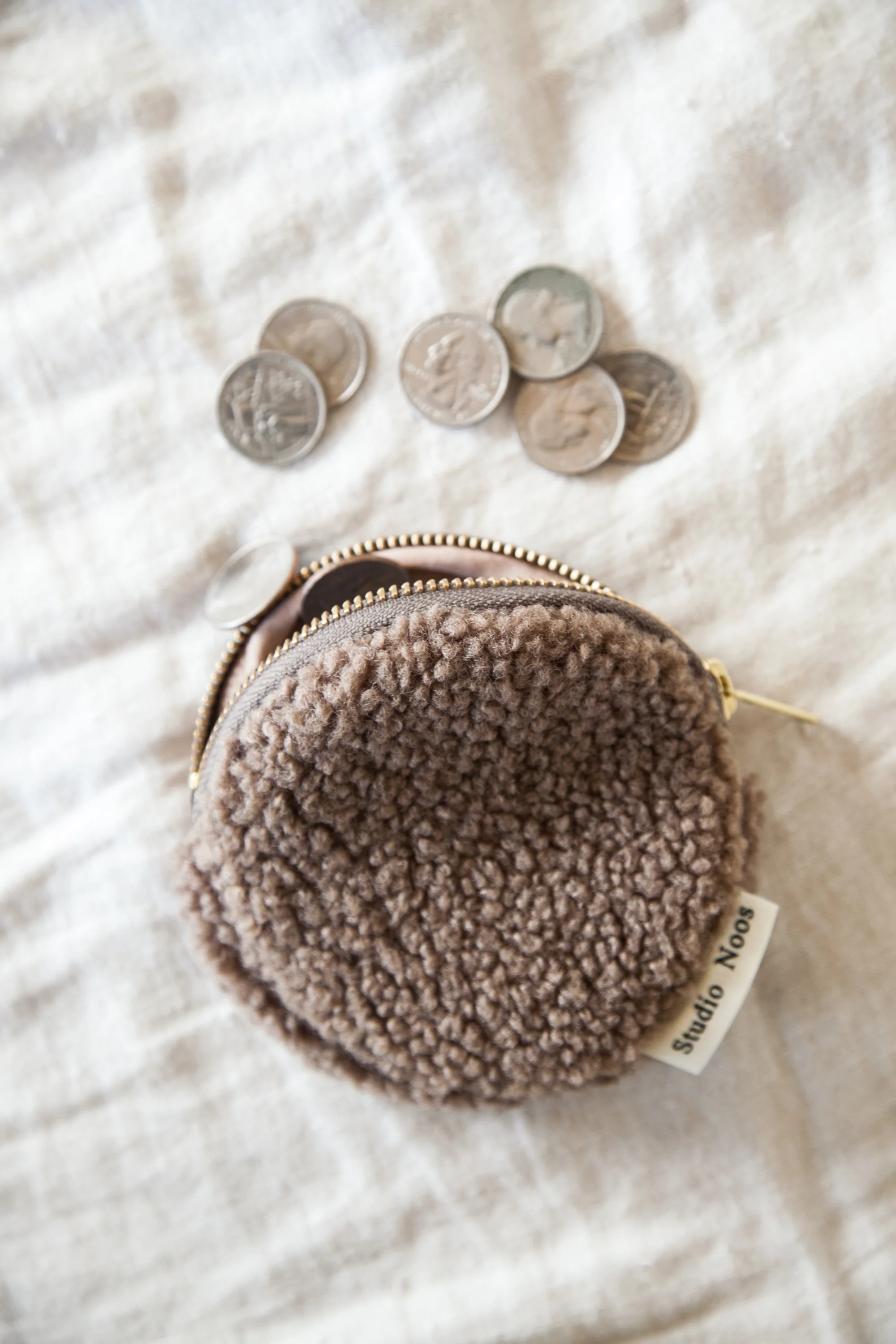 Shearling Coin Purse - Image 3