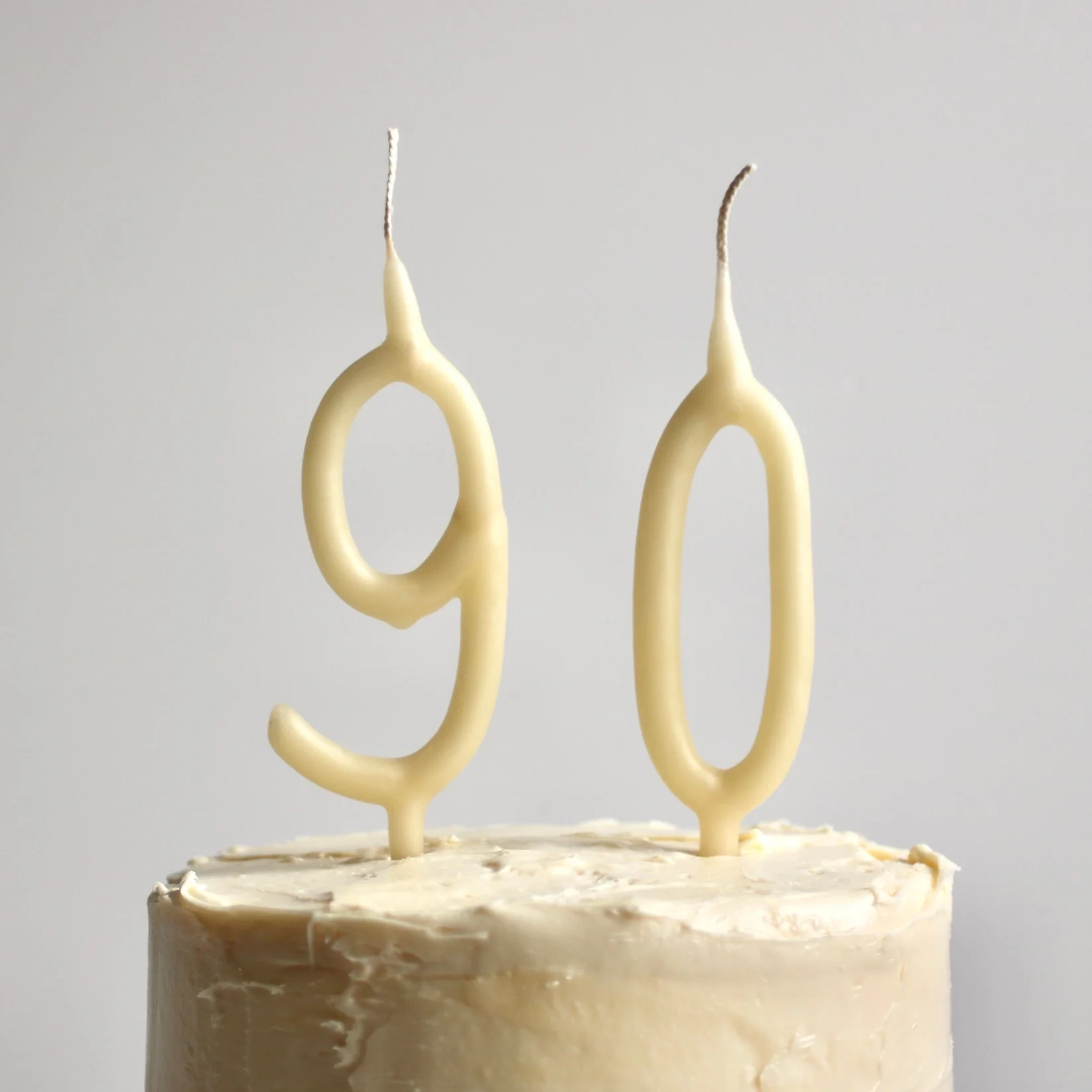 Hand Dipped Beeswax Number Candles - Image 5