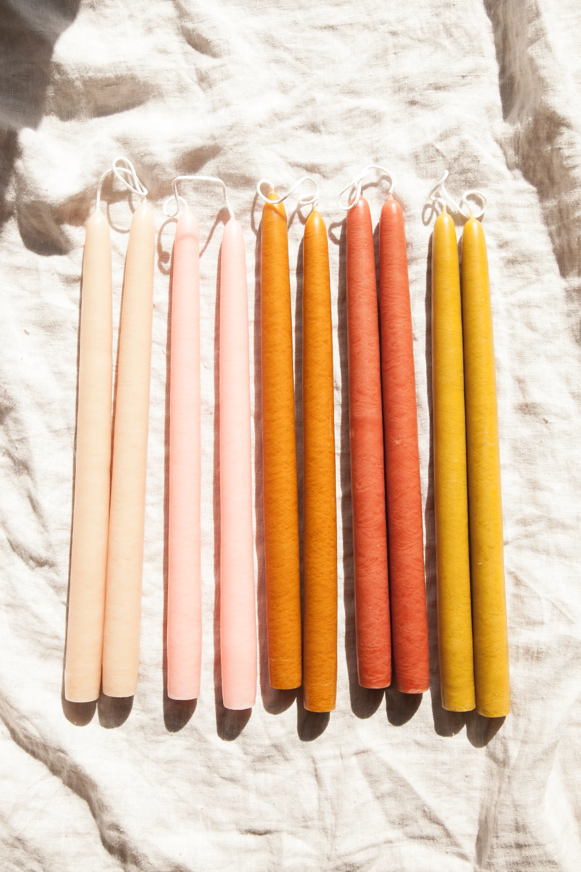 Hand Dipped Taper Candles - 12" - Image 6