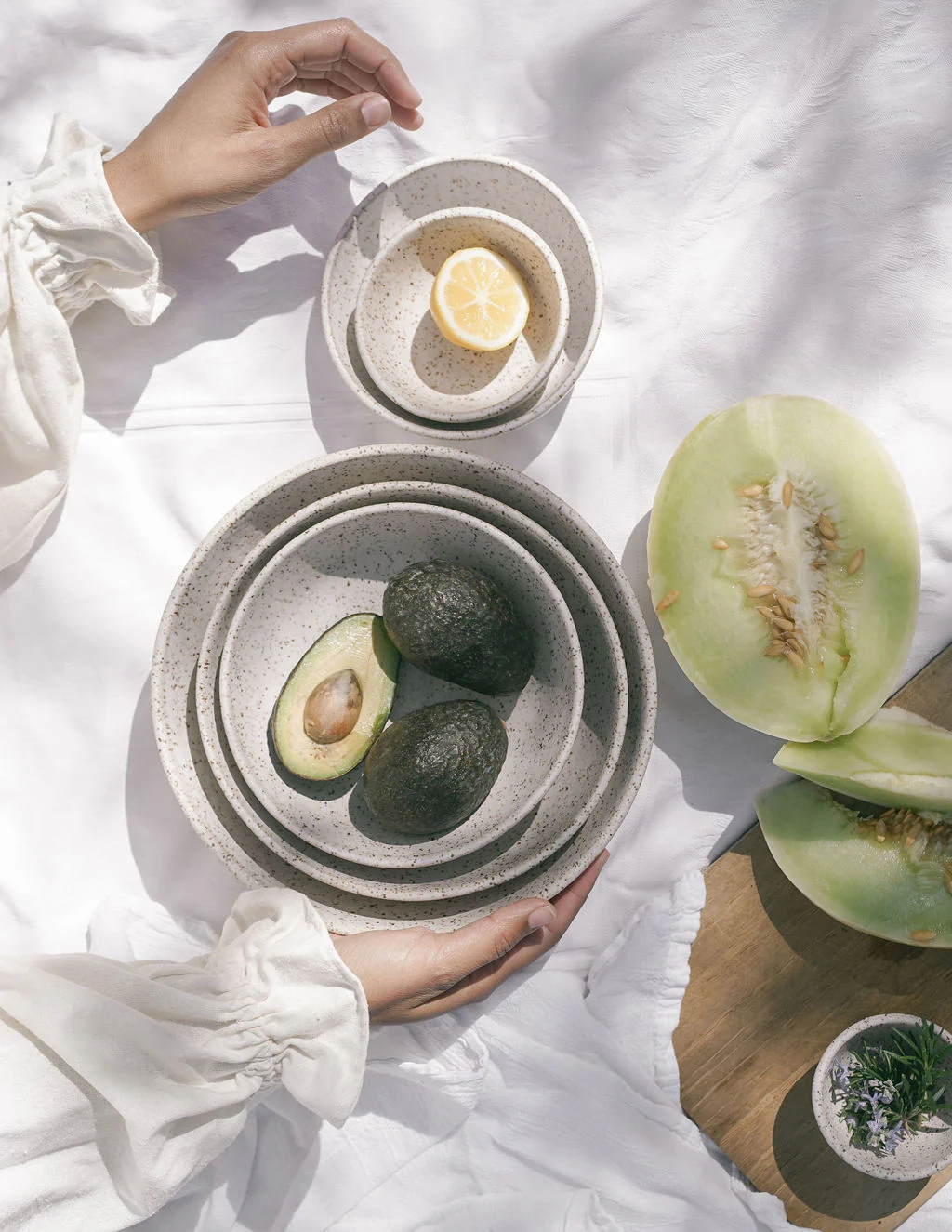 Nesting Bowls - Full Set / Pebble - Image 4