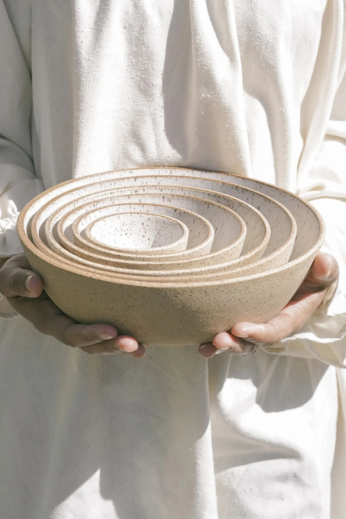 Nesting Bowls - Full Set / Sand - Image 4