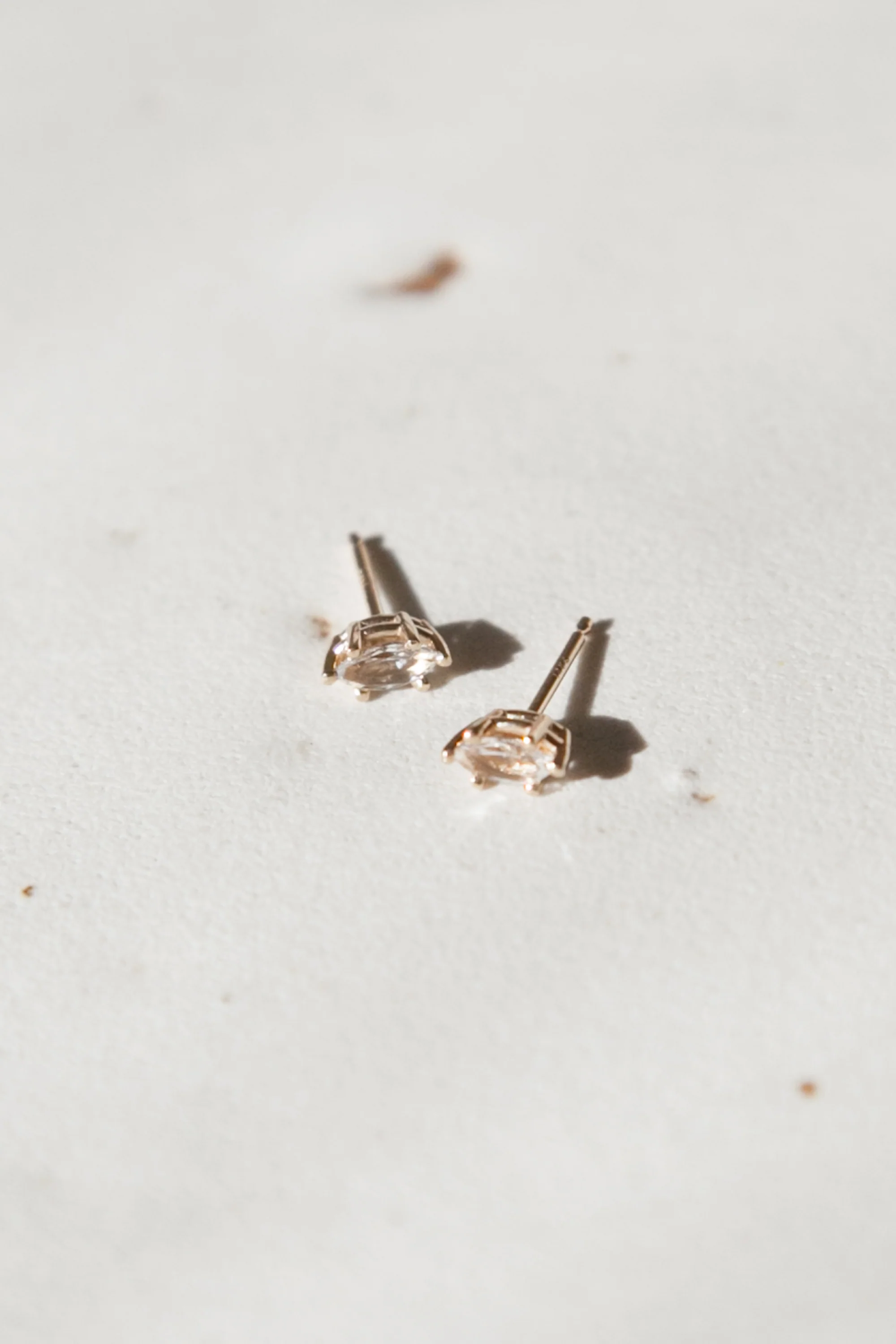Marquise Diamond Studs - Image 3