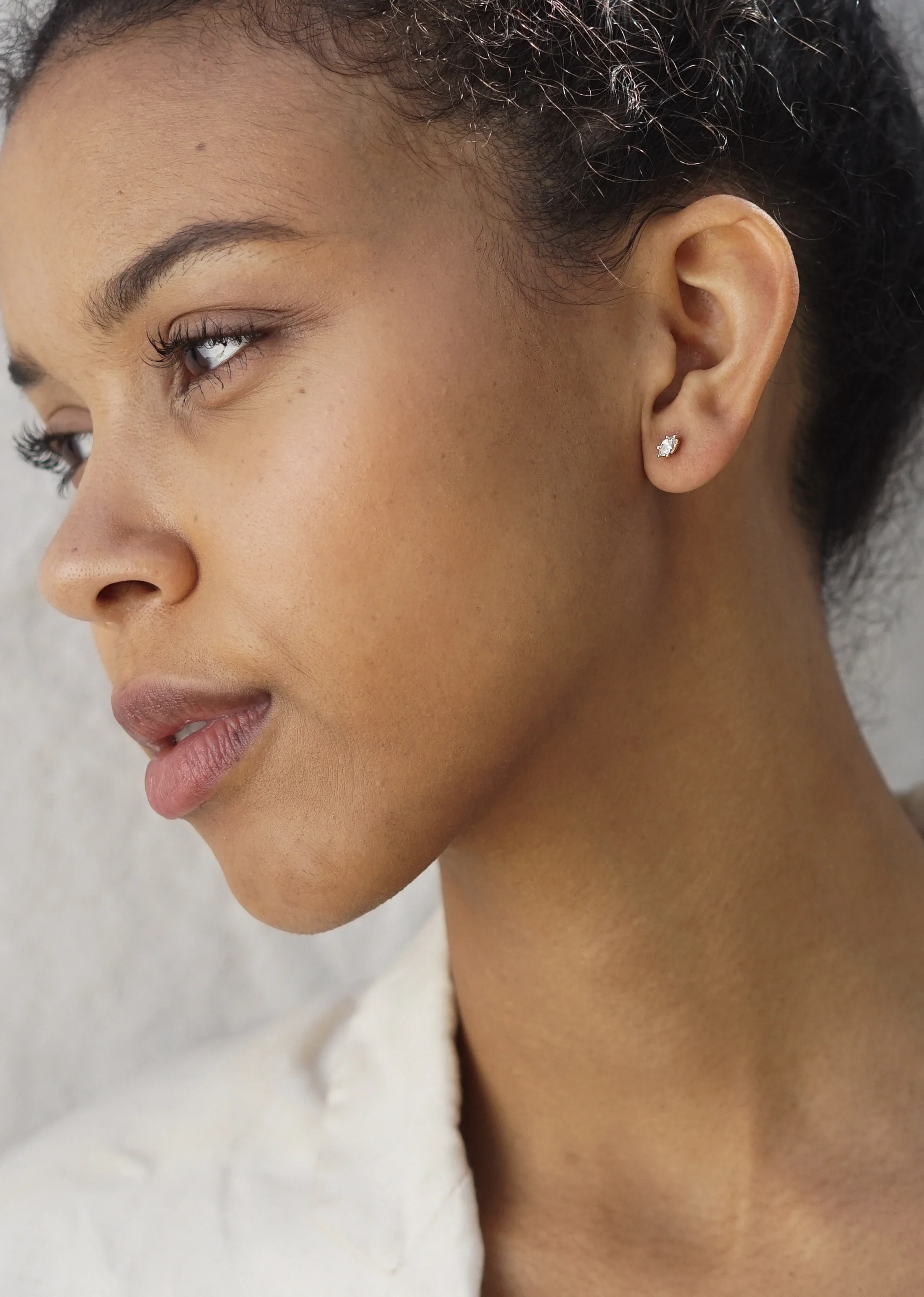 Marquise Diamond Studs - Image 4