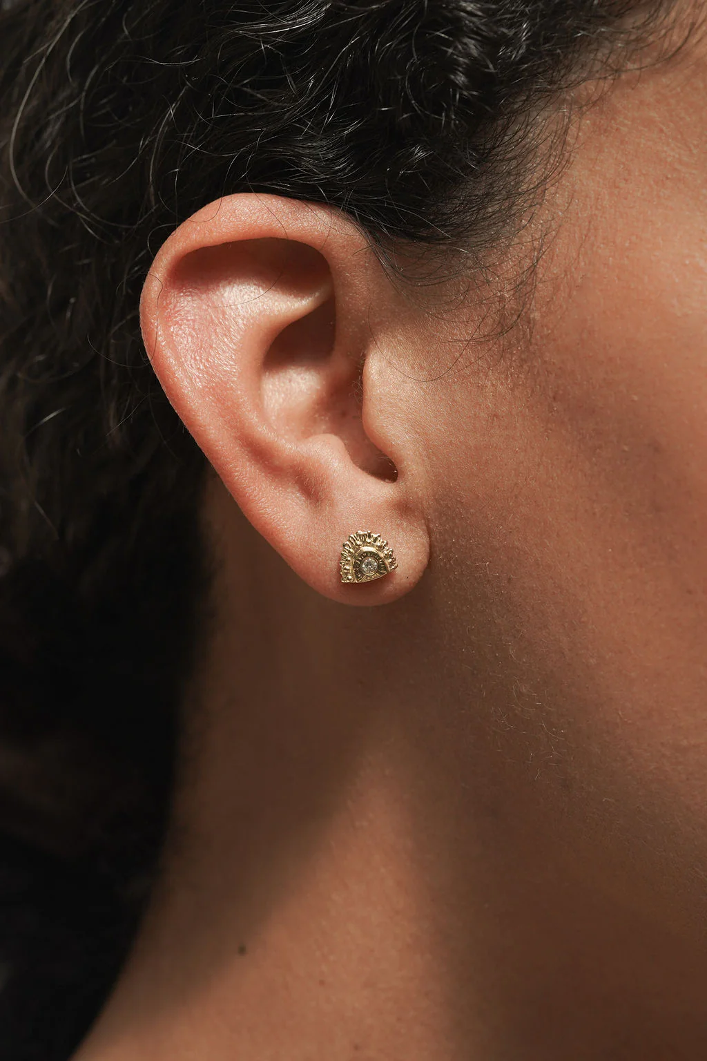 Relic Studs - Solid 14K Gold - Image 5