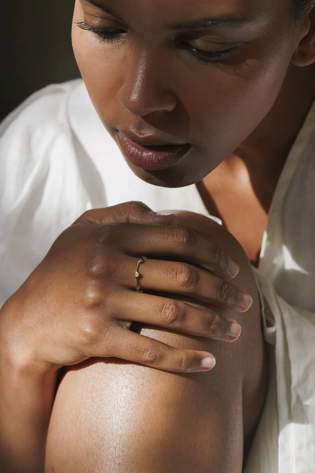 Scalloped Eternity Band - Solid 14K Gold - Image 5